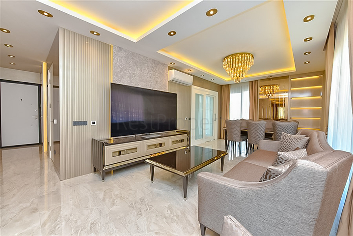 3+1 Penthouse im Zentrum von Alanya mit atemberaubender Aussicht