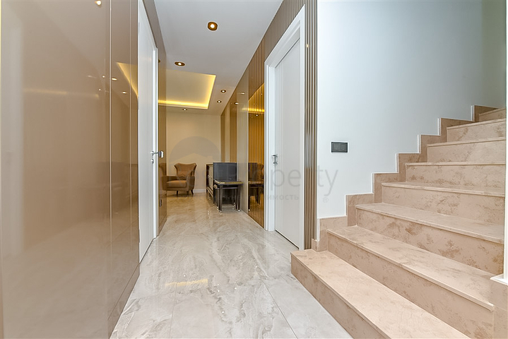 3+1 Penthouse im Zentrum von Alanya mit atemberaubender Aussicht