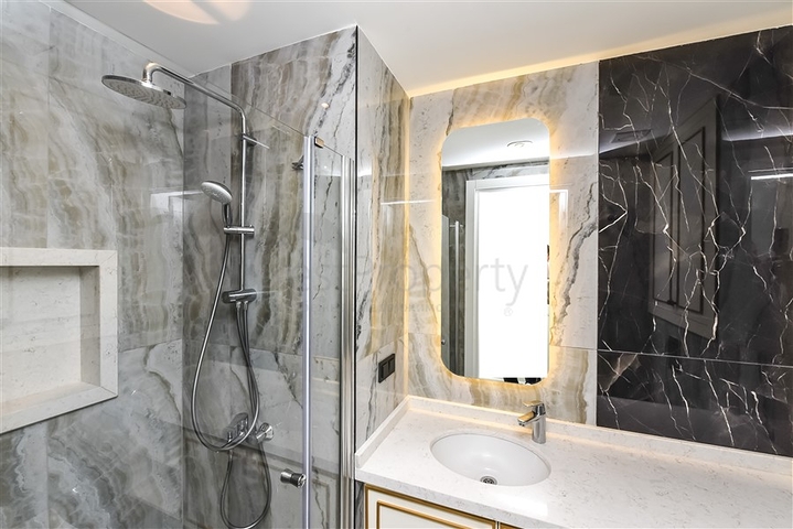 3+1 Penthouse im Zentrum von Alanya mit atemberaubender Aussicht