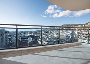 3+1 Penthouse im Zentrum von Alanya mit atemberaubender Aussicht