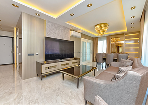 3+1 Penthouse im Zentrum von Alanya mit atemberaubender Aussicht