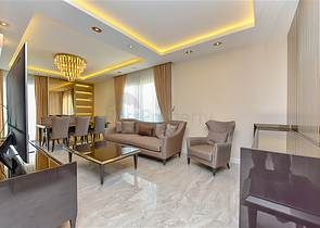 3+1 Penthouse im Zentrum von Alanya mit atemberaubender Aussicht