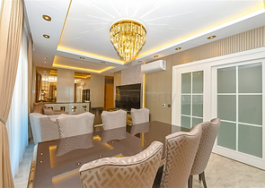 3+1 Penthouse im Zentrum von Alanya mit atemberaubender Aussicht