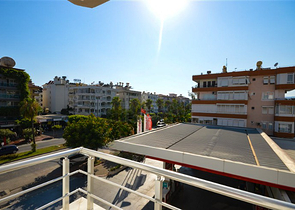 Wohnung 2+1 100 Meter vom Hauptstrand der Stadt auf Cleopatra entfernt