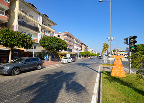 Wohnung 2+1 100 Meter vom Hauptstrand der Stadt auf Cleopatra entfernt