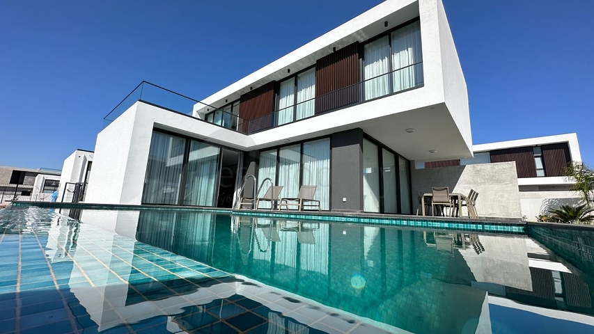 Villa mit individuellem Designprojekt im Stadtteil Iskele