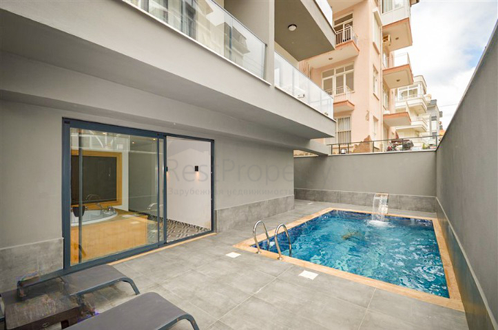 Penthouse-Wohnung mit 2+1 Grundriss im Cleopatra-Viertel