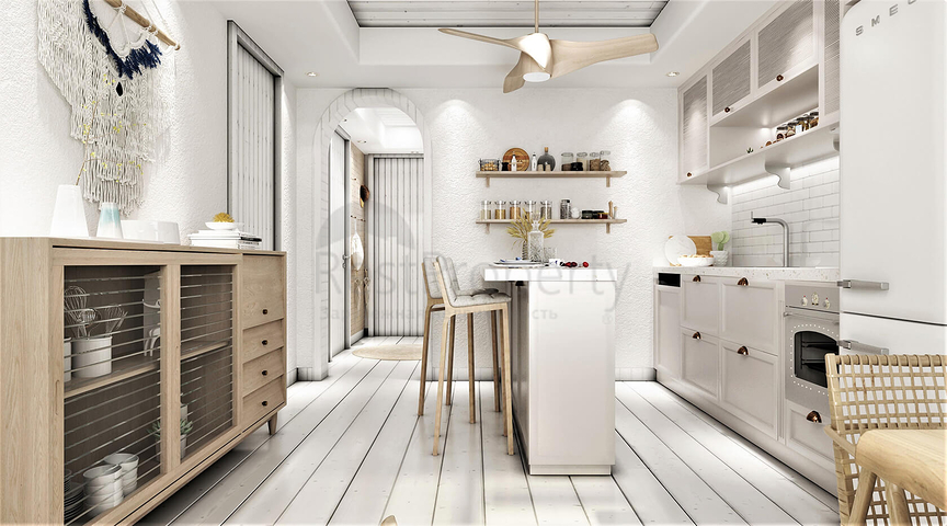 Residenzen mit Meerblick, mit erstaunlicher Natur abseits vom Lärm der Stadt.