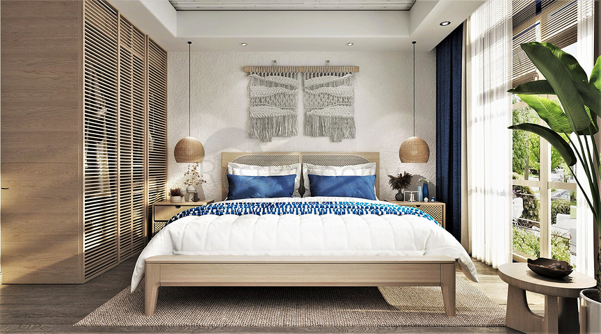 Residenzen mit Meerblick, mit erstaunlicher Natur abseits vom Lärm der Stadt.