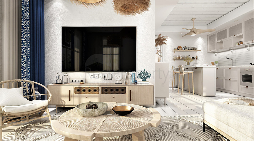 Residenzen mit Meerblick, mit erstaunlicher Natur abseits vom Lärm der Stadt.