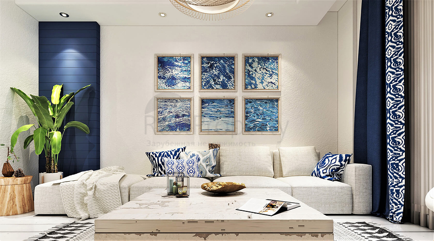 Residenzen mit Meerblick, mit erstaunlicher Natur abseits vom Lärm der Stadt.