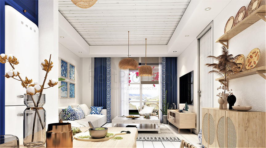 Residenzen mit Meerblick, mit erstaunlicher Natur abseits vom Lärm der Stadt.