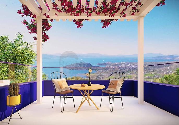 Residenzen mit Meerblick, mit erstaunlicher Natur abseits vom Lärm der Stadt.