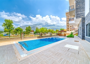 1+1 Wohnung im neuen Mahmutlar-Komplex