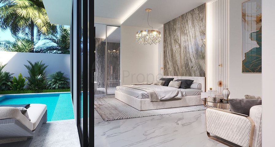 Investitionsprojekt von Villen in einem beliebten Touristengebiet auf Bali