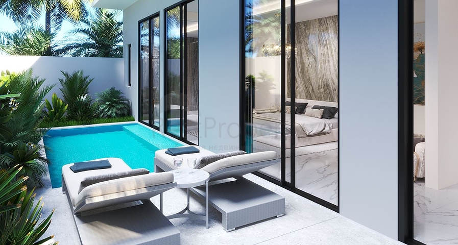 Investitionsprojekt von Villen in einem beliebten Touristengebiet auf Bali