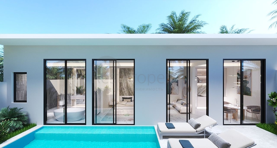 Investitionsprojekt von Villen in einem beliebten Touristengebiet auf Bali