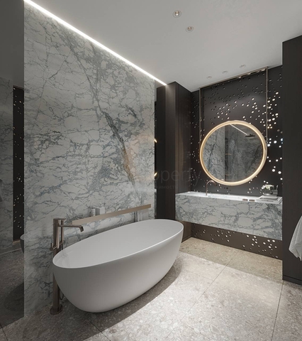 Luxus-Apartmentkomplex in der ersten Meereslinie von Bali