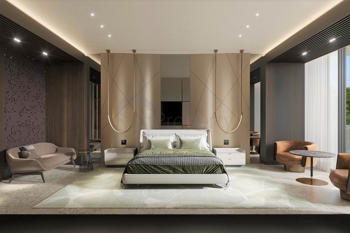 Luxus-Apartmentkomplex in der ersten Meereslinie von Bali