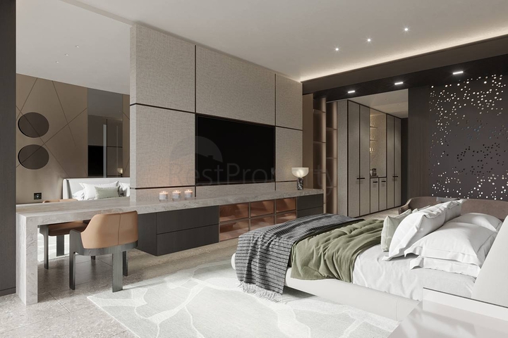 Luxus-Apartmentkomplex in der ersten Meereslinie von Bali