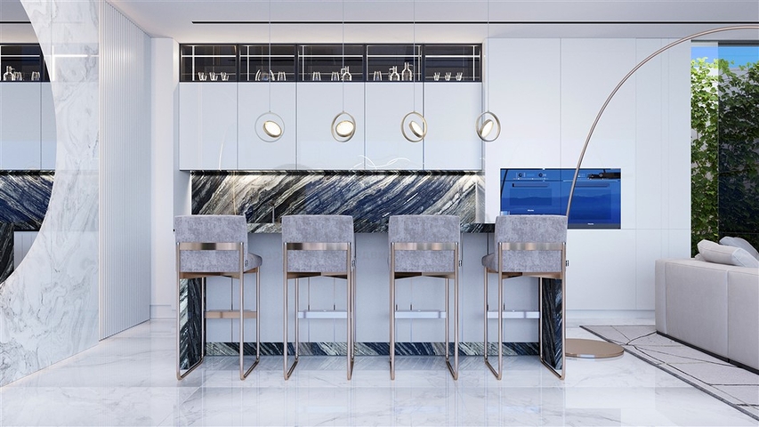 Luxuriöse Villen im kalifornischen Stil am Südhang von Bali