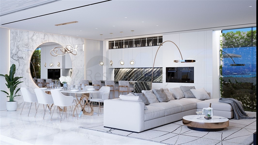 Luxuriöse Villen im kalifornischen Stil am Südhang von Bali