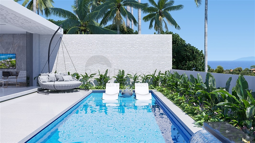 Luxuriöse Villen im kalifornischen Stil am Südhang von Bali