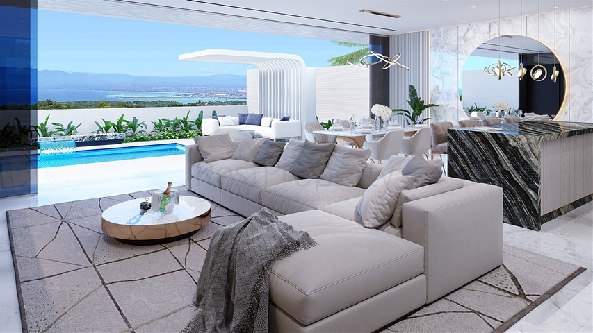 Luxuriöse Villen im kalifornischen Stil am Südhang von Bali