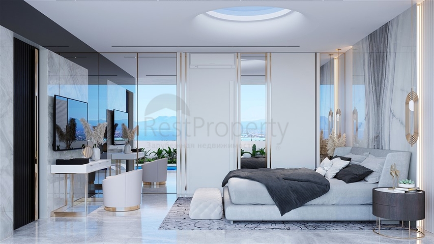 Luxuriöse Villen im kalifornischen Stil am Südhang von Bali