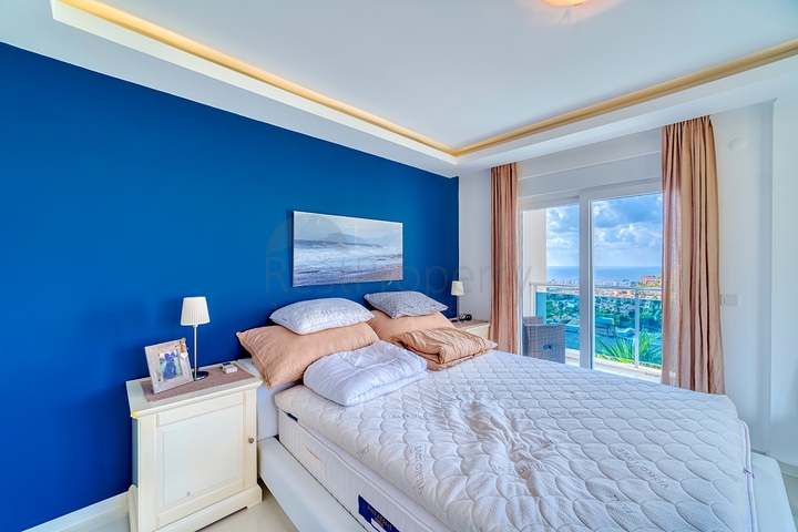 4+1 private Villa mit Panoramablick in der Gegend von Kargicak