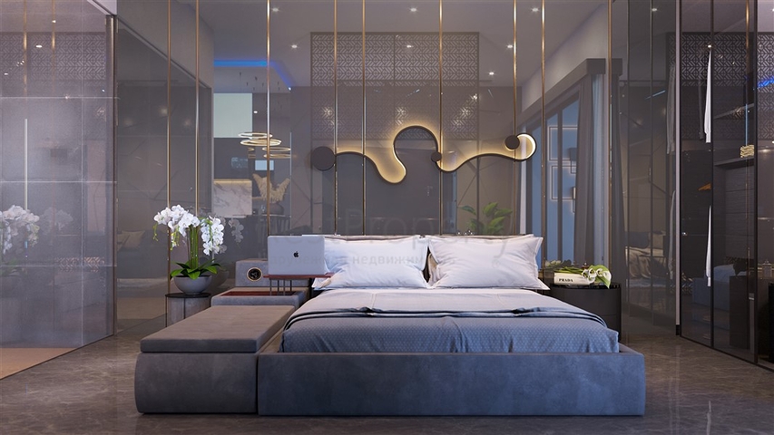 Apartmentkomplex auf der paradiesischen Insel Bali