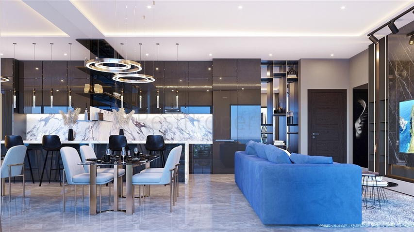 Apartmentkomplex auf der paradiesischen Insel Bali