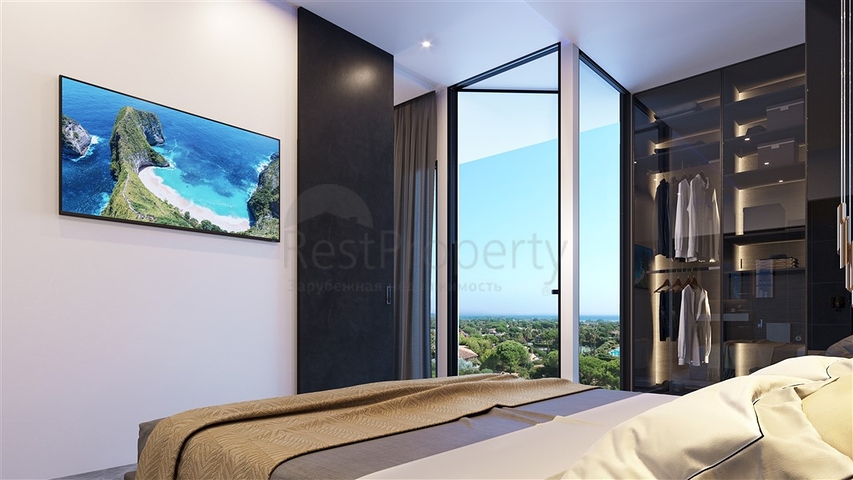 Apartmentkomplex auf der paradiesischen Insel Bali