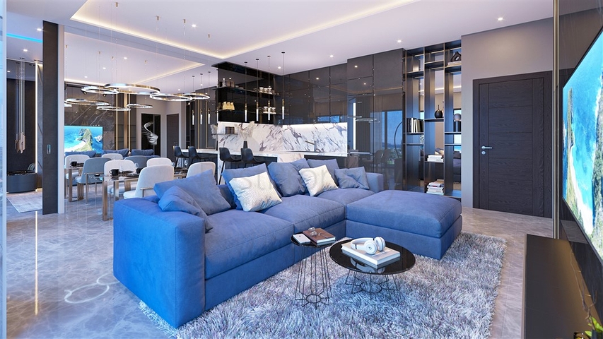 Apartmentkomplex auf der paradiesischen Insel Bali