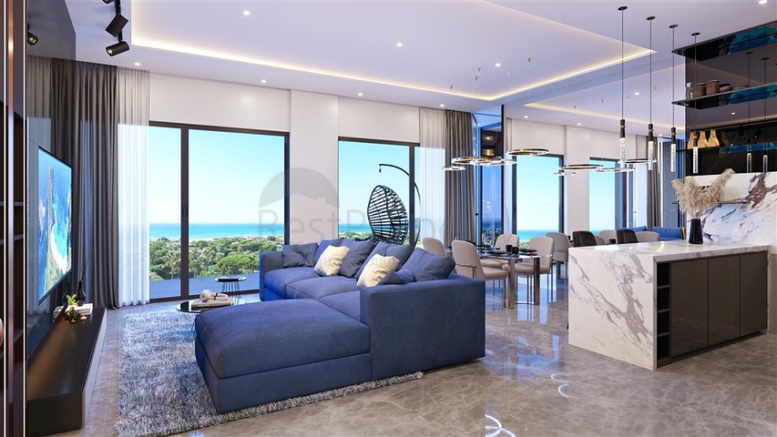 Apartmentkomplex auf der paradiesischen Insel Bali