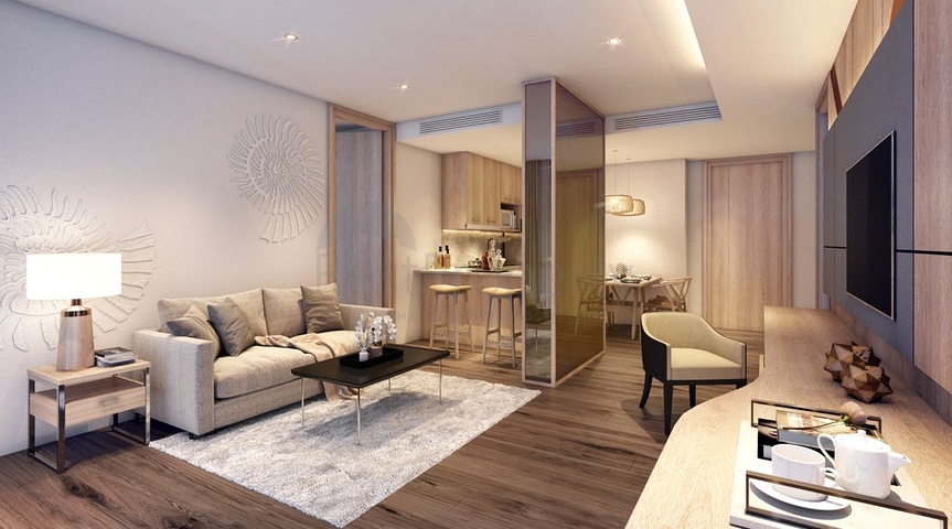 Premium-Apartment, 200 m vom Strand von Kamala entfernt