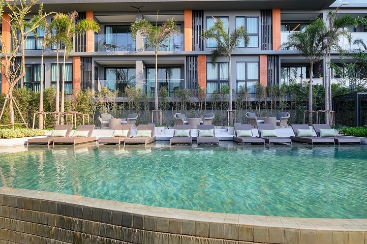 Wohnanlage Hoteltyp am Strand von Surin