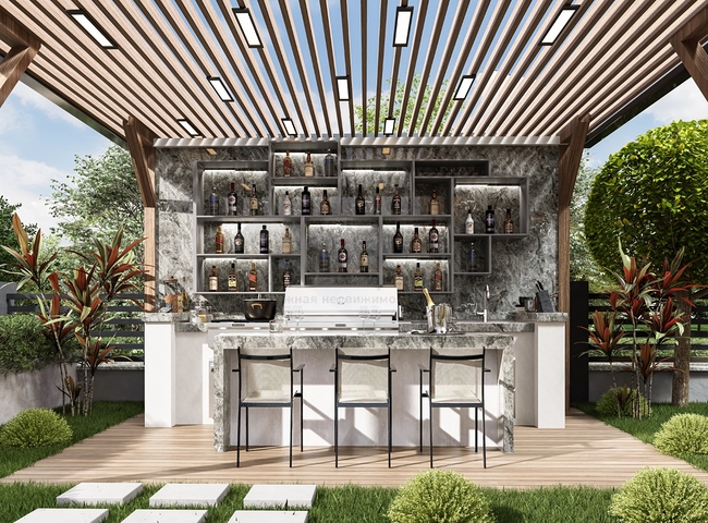 Neuer Komplex von freistehenden Villen am Meer