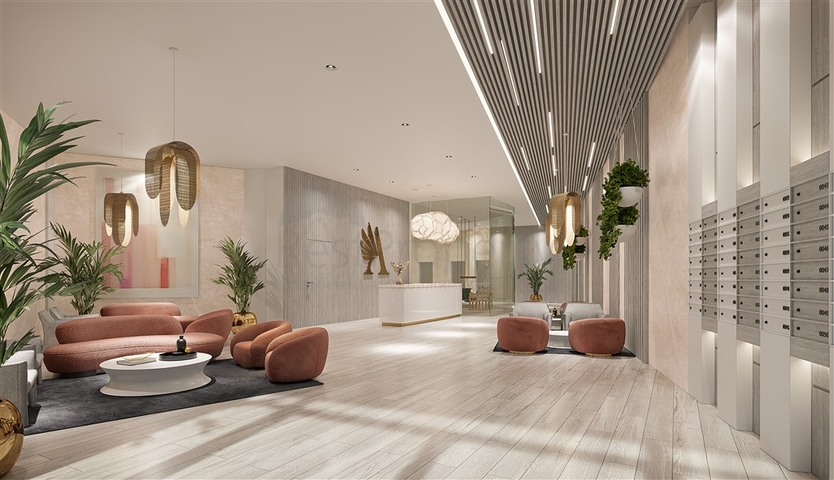 Der Komplex befindet sich in der Endphase des Baus, 150 Meter vom Meer entfernt