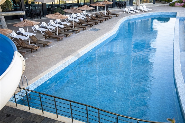 Fertige Wohnanlage an der ersten Küste in Erdemli