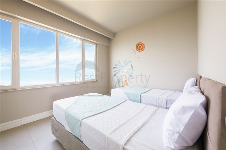 Fertige Wohnanlage an der ersten Küste in Erdemli