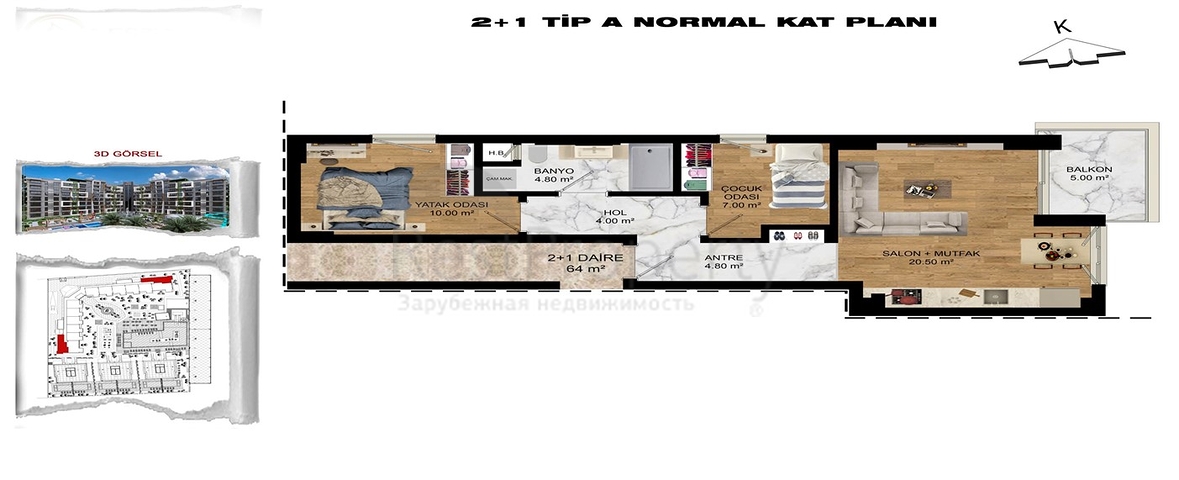 Investitionsprojekt in Altyntaş - Antalya