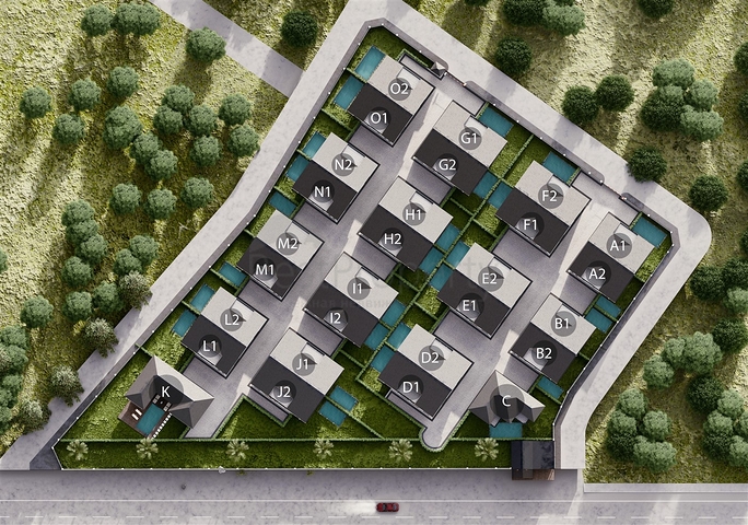 3+1- , 4+1- und 5+1-Villen in der Region Doshemealty - Antalya 