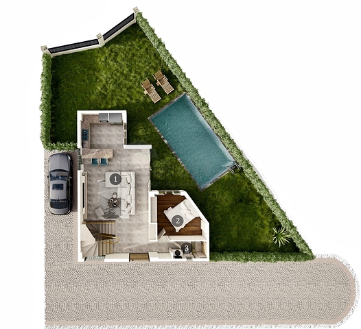 3+1- , 4+1- und 5+1-Villen in der Region Doshemealty - Antalya 