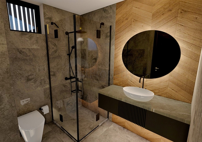 3+1- , 4+1- und 5+1-Villen in der Region Doshemealty - Antalya 