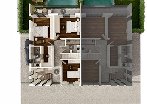 3+1- , 4+1- und 5+1-Villen in der Region Doshemealty - Antalya 