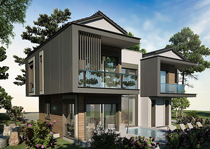 3+1- , 4+1- und 5+1-Villen in der Region Doshemealty - Antalya 