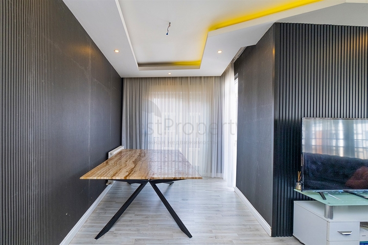 4+1 Duplex-Wohnung im Wohnbezirk Kyzylaryk - Antalya 