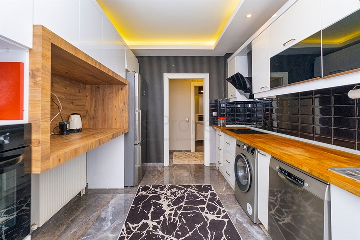 4+1 Duplex-Wohnung im Wohnbezirk Kyzylaryk - Antalya 