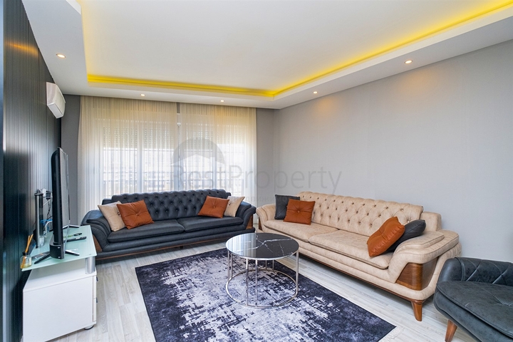 4+1 Duplex-Wohnung im Wohnbezirk Kyzylaryk - Antalya 